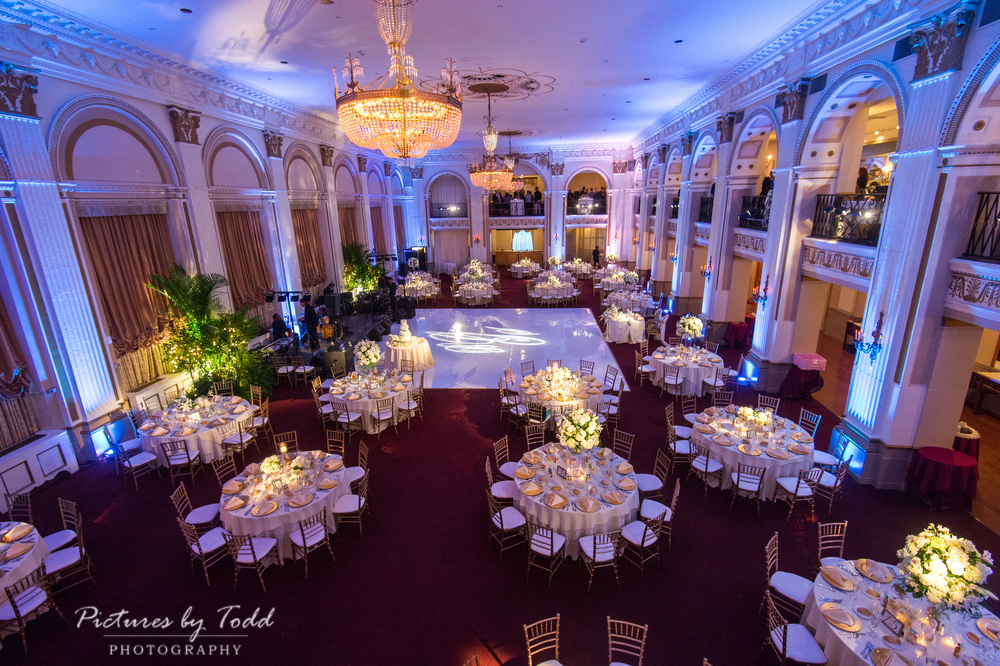 Ballroom At The Ben Charles Devlin Florist Philadelphia Photographer