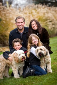 Family Portrait Main Line With Pets
