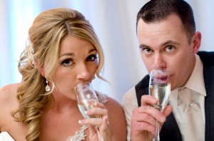 Philadelphia Wedding Fun Ideas With Champagne Wedding Glasses