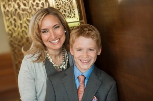 Mother and Son Bar Mitzvah Photo