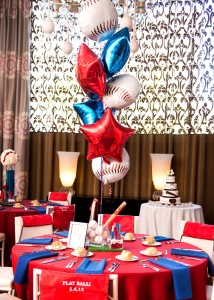 Philadelphia Mitzvah at The Hotel Monaco Center Pieces