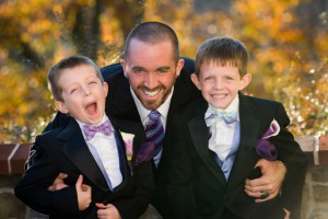 Father son Portrait Photography Fall Wedding