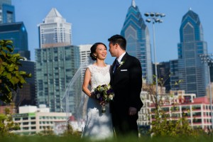 Philadelphia Wedding Skyline