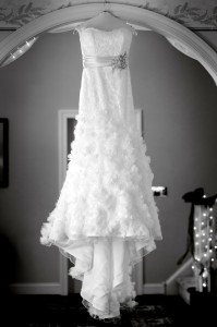 Wedding Dress Hanging Philadelphia Photographer