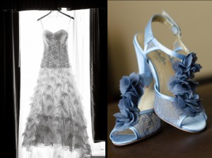Wedding Dress Shoes-Valley Forge Resort Blue
