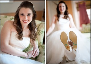 Appleford Estate - Wedding Shoes Detail