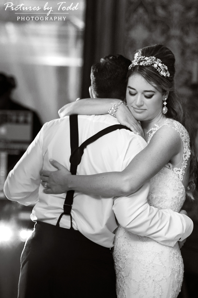 First-Dance-Husband-Wife-Bride-Groom-Black-and-white-wedding-photography-pictures-by-todd
