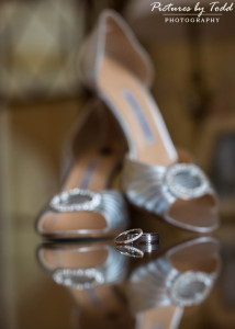 Wedding Rings Tradition Bride and Groom Shoes Manolo Blahnik Main Line photographer