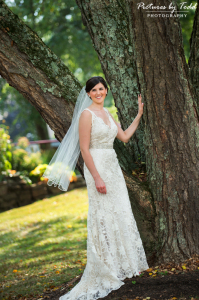 Lace Wedding Dress Portraits