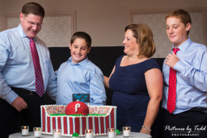 Green Valley Country Club Bar Mitzvah Candle lighting