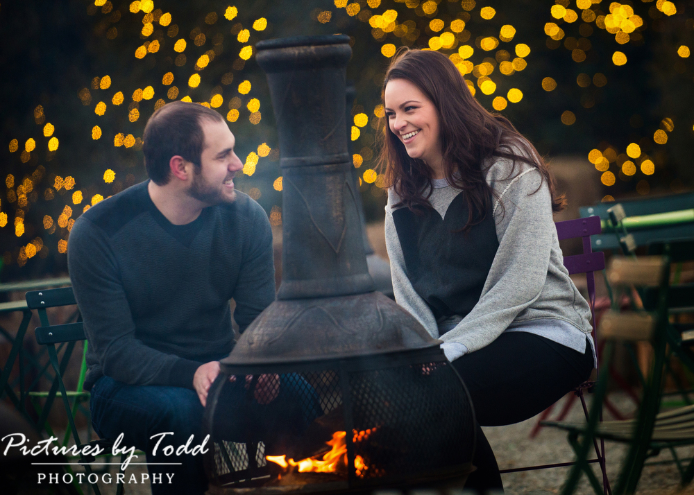 Engagement-Session-Ouitdoors-Winter-Fun-Cute-Ideas-Firepit-Country-Setting