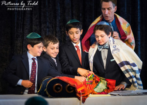 Bar Mitzvah Boy and Friends Pictures by Todd Photography