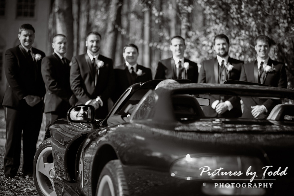 Phildadelphia-Wedding-Photographer-Photos-Groomsmen-Car-Viper-Ideas