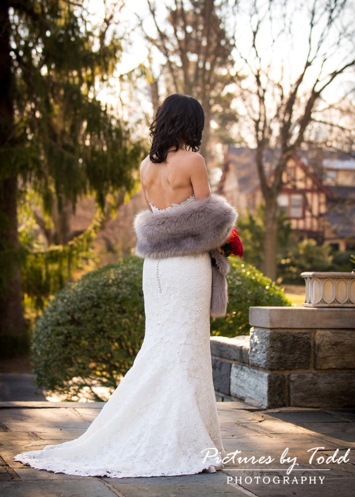 Merion-Tribute-House-Wedding-Photos-Dress-Ideas-Cover-up-Fur-Beautiful