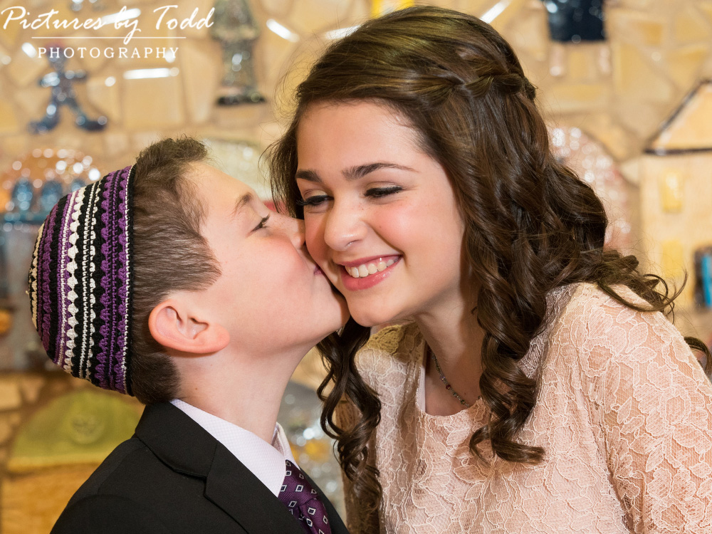 Ohev-Shalom-Pre-School-Bat-Mitzvah-Photos-Cute-Moments-Brother-Sister