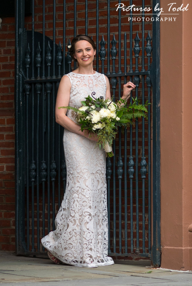 BHLDN-Wedding-Dress-Downtown-Philadelphia-Wedding-Beautiful-Blooms-Pictures-By-Todd