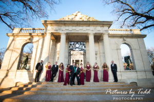 Philadelphia Gay Wedding Rodin Museum Wedding Bridal Party Creations By Coppola